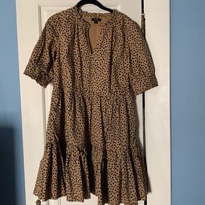 J Crew Tiered Dress